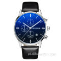 BELUSHI Top Brand Relógios Masculinos Luxo Aço Inoxidável Moda Relógios De Quartzo Azul Relógio De Pulso Masculino À Prova D &#39;Água 2021 Mais Novos